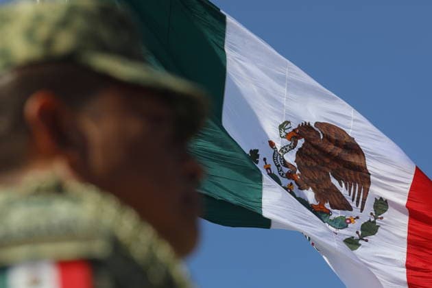 Commemoration ceremony for Mexican Flag Day in Zapopan ZAPOPAN, MEXICO - FEBRUARY 24: Elements of the Mexican Army participate during the commemoration ceremony for Mexican Flag Day, in the 15 Military Zone, in Zapopan, Jalisco, Mexico, on February 24, 2026. Stringer Anadolu Zapopan Mexico. Editorial use only. Please get in touch for any other usage.  Copyright: x2026xAnadoluxStringerx