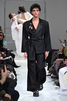Milan, Milan Women s Fashion Week Fall Winter 2026 27 - Women s Fashion, Fall Winter 2026 27 - Casa Preti fashion show - catwalk in the photo: model  Copyright: xSimonaxChiocciax xipa-agency.netx xFotosickix IPA_Agency_IPA71976568