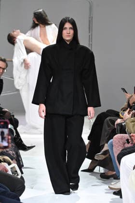 Milan, Milan Women s Fashion Week Fall Winter 2026 27 - Women s Fashion, Fall Winter 2026 27 - Casa Preti fashion show - catwalk in the photo: model  Copyright: xSimonaxChiocciax xipa-agency.netx xFotosickix IPA_Agency_IPA71976578
