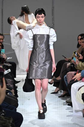 Milan, Milan Women s Fashion Week Fall Winter 2026 27 - Women s Fashion, Fall Winter 2026 27 - Casa Preti fashion show - catwalk in the photo: model  Copyright: xSimonaxChiocciax xipa-agency.netx xFotosickix IPA_Agency_IPA71976610