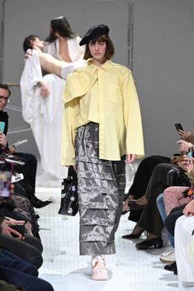 Milan, Milan Women s Fashion Week Fall Winter 2026 27 - Women s Fashion, Fall Winter 2026 27 - Casa Preti fashion show - catwalk in the photo: model  Copyright: xSimonaxChiocciax xipa-agency.netx xFotosickix IPA_Agency_IPA71976616