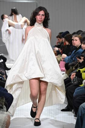 Milan, Milan Women s Fashion Week Fall Winter 2026 27 - Women s Fashion, Fall Winter 2026 27 - Casa Preti fashion show - catwalk in the photo: model  Copyright: xSimonaxChiocciax xipa-agency.netx xFotosickix IPA_Agency_IPA71976620