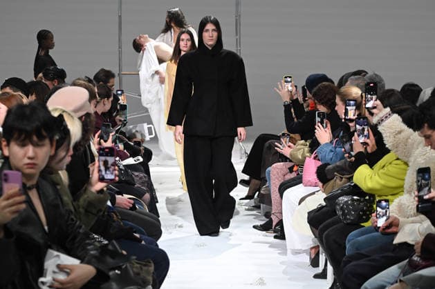 Milan, Milan Women s Fashion Week Fall Winter 2026 27 - Women s Fashion, Fall Winter 2026 27 - Casa Preti fashion show - catwalk in the photo: model  Copyright: xSimonaxChiocciax xipa-agency.netx xFotosickix IPA_Agency_IPA71976635