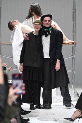 Milan, Milan Women s Fashion Week Fall Winter 2026 27 - Women s Fashion, Fall Winter 2026 27 - Casa Preti fashion show - catwalk in the photo: Mattia Piazza  Copyright: xSimonaxChiocciax xipa-agency.netx xFotosickix IPA_Agency_IPA71976637