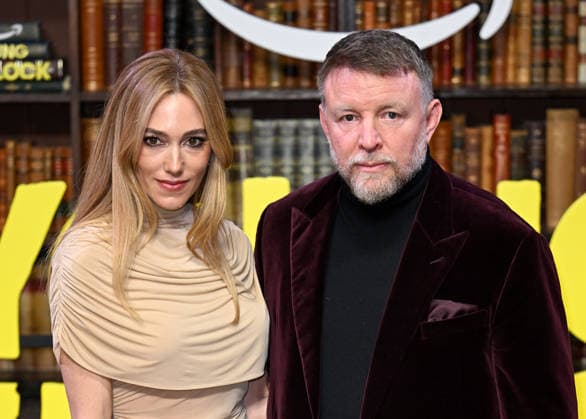 Celebrities attend the ˜Young Sherlock™ world premiere at the Queen Elizabeth Hall, Southbank Centre, London Featuring: Jacqui Ainsley, Guy Ritchie Where: London, United Kingdom When: 24 Feb 2026 Credit: Cover Images EDITORIAL USE ONLY. NOT FOR USE BY NEWSPAPERS BASED IN THE UK. Copyright: xx coverimg55502648