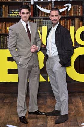 Celebrities attend the ˜Young Sherlock™ world premiere at the Queen Elizabeth Hall, Southbank Centre, London Featuring: Hero Fiennes Tiffin, Joseph Fiennes Where: London, United Kingdom When: 24 Feb 2026 Credit: Cover Images EDITORIAL USE ONLY. NOT FOR USE BY NEWSPAPERS BASED IN THE UK. Copyright: xx coverimg55502629