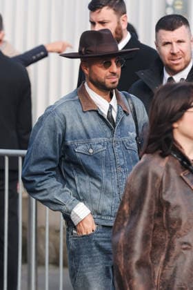 Milan, Milan Fashion Week Womenswear Fall Winter 2026 2027 - Women s Fashion, Fall Winter 2026 2027 - Diesel Fashion Show - Guest Arrivals. Pictured: Jonathan Kashanian (Israeli television personality naturalized Italian)  Copyright: xAlessandroxBremecx xipa-agency.netx xx IPA_Agency_IPA71983394