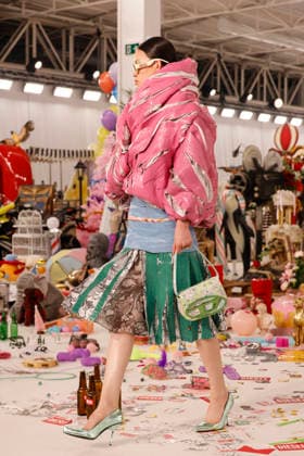 Diesel - Runway - Milan Fashion Week - Womenswear Fall Winter 2026 2027 MILAN, ITALY - FEBRUARY 24: A model walks the runway at the Diesel fashion show during the Milan Fashion Week - Womenswear Fall Winter 2026 2027 on February 24, 2026 in Milan, Italy. Photo by Marco Piovanotto Abacapress.com  Copyright: xPiovanottoxMarco ABACAx