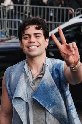 Milan, Milan Fashion Week Womenswear Fall Winter 2026 2027 - Women s Fashion, Fall Winter 2026 2027 - Diesel Fashion Show - Guest Arrivals. Pictured: Benji Krol (TikToker)  Copyright: xAlessandroxBremecx xipa-agency.netx xx IPA_Agency_IPA71983521