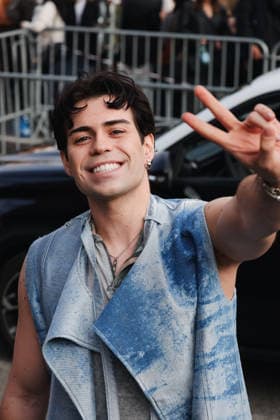 Milan, Milan Fashion Week Womenswear Fall Winter 2026 2027 - Women s Fashion, Fall Winter 2026 2027 - Diesel Fashion Show - Guest Arrivals. Pictured: Benji Krol (TikToker)  Copyright: xAlessandroxBremecx xipa-agency.netx xx IPA_Agency_IPA71983519