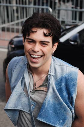 Milan, Milan Fashion Week Womenswear Fall Winter 2026 2027 - Women s Fashion, Fall Winter 2026 2027 - Diesel Fashion Show - Guest Arrivals. Pictured: Benji Krol (TikToker)  Copyright: xAlessandroxBremecx xipa-agency.netx xx IPA_Agency_IPA71983531