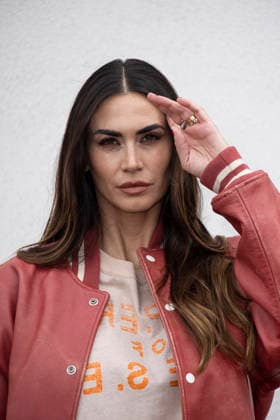 Diesel - Guest arrival - Milan Fashion Week - Womenswear Fall Winter 2026 2027 MILAN, ITALY - FEBRUARY 24: Melissa Satta is seen outside Diesel show during the Milan Fashion Week - Womenswear Fall Winter 2026 2027 on February 24, 2026 in Milan, Italy. Photo by Marco Piovanotto Abacapress.com  Copyright: xPiovanottoxMarco ABACAx