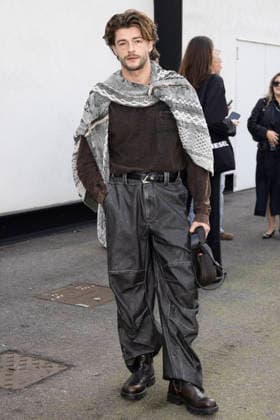 Diesel - Guest arrival - Milan Fashion Week - Womenswear Fall Winter 2026 2027 MILAN, ITALY - FEBRUARY 24: Sam Salter is seen outside Diesel show during the Milan Fashion Week - Womenswear Fall Winter 2026 2027 on February 24, 2026 in Milan, Italy. Photo by Marco Piovanotto Abacapress.com  Copyright: xPiovanottoxMarco ABACAx