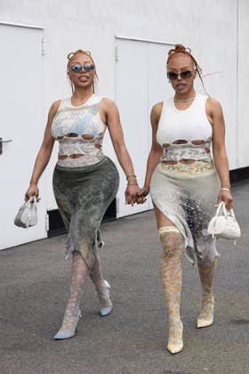 Diesel - Guest arrival - Milan Fashion Week - Womenswear Fall Winter 2026 2027 MILAN, ITALY - FEBRUARY 24: Shannon Clermont, Shannade Clermont are seen outside Diesel show during the Milan Fashion Week - Womenswear Fall Winter 2026 2027 on February 24, 2026 in Milan, Italy. Photo by Marco Piovanotto Abacapress.com  Copyright: xPiovanottoxMarco ABACAx