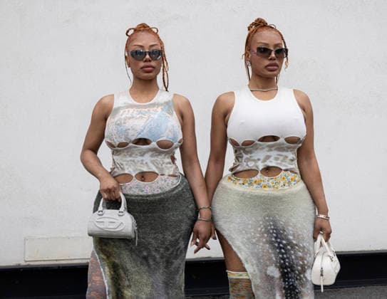 Diesel - Guest arrival - Milan Fashion Week - Womenswear Fall Winter 2026 2027 MILAN, ITALY - FEBRUARY 24: Shannon Clermont, Shannade Clermont are seen outside Diesel show during the Milan Fashion Week - Womenswear Fall Winter 2026 2027 on February 24, 2026 in Milan, Italy. Photo by Marco Piovanotto Abacapress.com  Copyright: xPiovanottoxMarco ABACAx