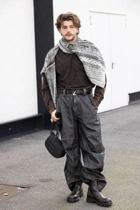 Diesel - Guest arrival - Milan Fashion Week - Womenswear Fall Winter 2026 2027 MILAN, ITALY - FEBRUARY 24: Sam Salter is seen outside Diesel show during the Milan Fashion Week - Womenswear Fall Winter 2026 2027 on February 24, 2026 in Milan, Italy. Photo by Marco Piovanotto Abacapress.com  Copyright: xPiovanottoxMarco ABACAx