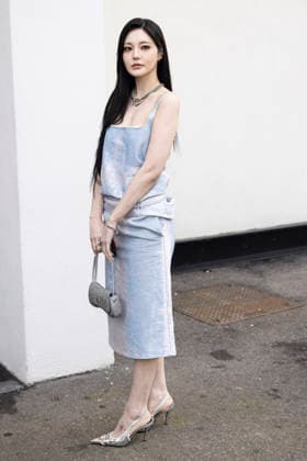 Diesel - Guest arrival - Milan Fashion Week - Womenswear Fall Winter 2026 2027 MILAN, ITALY - FEBRUARY 24: Ningning is seen outside Diesel show during the Milan Fashion Week - Womenswear Fall Winter 2026 2027 on February 24, 2026 in Milan, Italy. Photo by Marco Piovanotto Abacapress.com  Copyright: xPiovanottoxMarco ABACAx