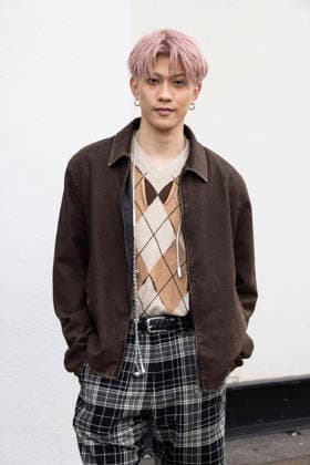 Diesel - Guest arrival - Milan Fashion Week - Womenswear Fall Winter 2026 2027 MILAN, ITALY - FEBRUARY 24: Yamato is seen outside Diesel show during the Milan Fashion Week - Womenswear Fall Winter 2026 2027 on February 24, 2026 in Milan, Italy. Photo by Marco Piovanotto Abacapress.com  Copyright: xPiovanottoxMarco ABACAx