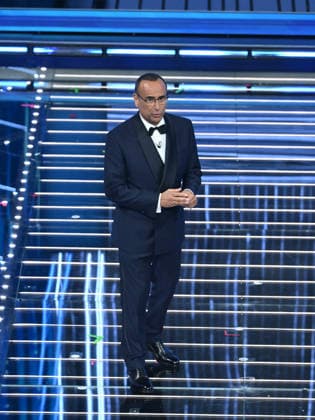 Sanremo, 76th Italian Song Festival - First Night. Pictured is Carlo Conti.  Copyright: xAlbertoxTerenghix xPoolxSanremox02x xipa-agency.netx xPoolxSanremox02x IPA_Agency_IPA71989505