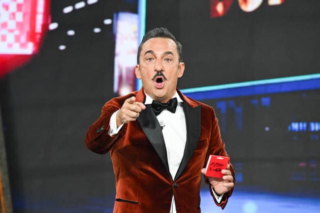 Sanremo, 76th Italian Song Festival - First Post-Festival Episode. Pictured: Nayt, J-Ax, Tredici Piero, San Da Vinci  Copyright: xManuelexMangiarottix xipa-agency.netx xPoolxSanremox02x IPA_Agency_IPA71990408