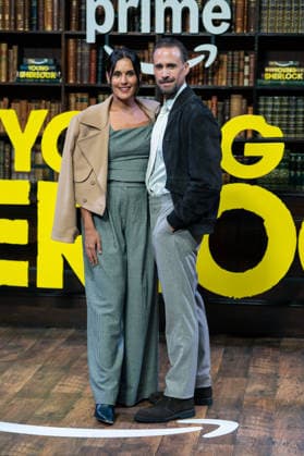 Young Sherlock World Premiere in London, UK - 24 Feb 2026 Maria Dolores Dieguez and Joseph Fiennes attend the Young Sherlock World Premiere at Queen Elizabeth Hall. London United Kingdom Copyright: xLounisxTiarx xSOPAxImagesx _DSC1973