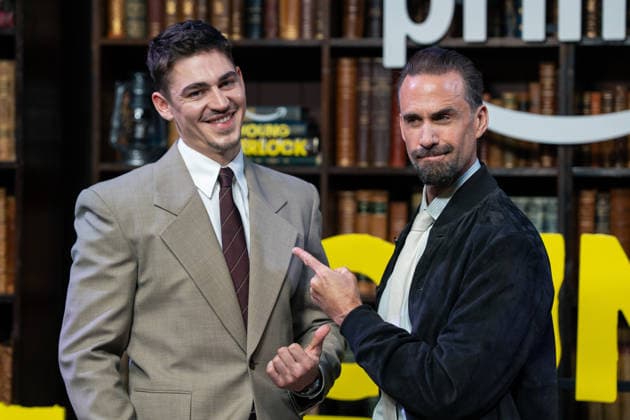 Young Sherlock World Premiere in London, UK - 24 Feb 2026 Joseph Fiennes and Hero Fiennes Tiffin attend the Young Sherlock World Premiere at Queen Elizabeth Hall. London United Kingdom Copyright: xLounisxTiarx xSOPAxImagesx _DSC1922