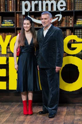 February 24, 2026, London, United Kingdom: Matthew Parkhill and Daughter attend the Young Sherlock World Premiere at Queen Elizabeth Hall. London United Kingdom - ZUMAs197 20260224_aaa_s197_152 Copyright: xLounisxTiarx