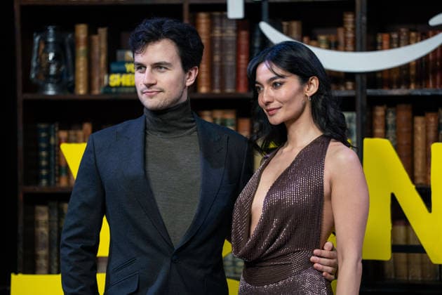 February 24, 2026, London, United Kingdom: Jessica Zhou and guest attend the Young Sherlock World Premiere at Queen Elizabeth Hall. London United Kingdom - ZUMAs197 20260224_aaa_s197_154 Copyright: xLounisxTiarx