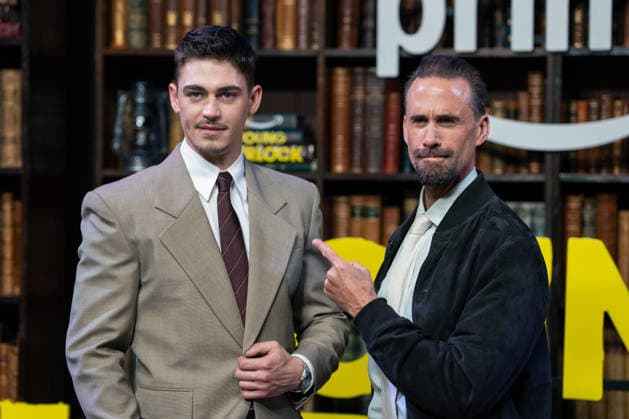 February 24, 2026, London, United Kingdom: Joseph Fiennes and Hero Fiennes Tiffin attend the Young Sherlock World Premiere at Queen Elizabeth Hall. London United Kingdom - ZUMAs197 20260224_aaa_s197_172 Copyright: xLounisxTiarx