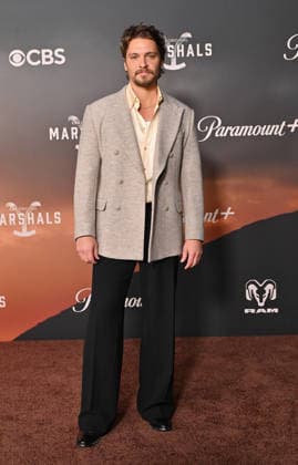 ˜Marshals™ Los Angeles Premiere Luke Grimes arriving to the Los Angeles premiere of CBS™s Marshals held at the Autry Museum of the American West on February 24, 2026 in Los Angeles, Ca. Los Angeles Autry Museum of the American West California USA Copyright: xLisaxOConnor xAFF-USA.COMx