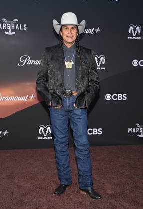 ˜Marshals™ Los Angeles Premiere Moses Brings Plenty arriving to the Los Angeles premiere of CBS™s Marshals held at the Autry Museum of the American West on February 24, 2026 in Los Angeles, Ca. Los Angeles Autry Museum of the American Wes California USA Copyright: xLisaxOConnor xAFF-USA.COMx