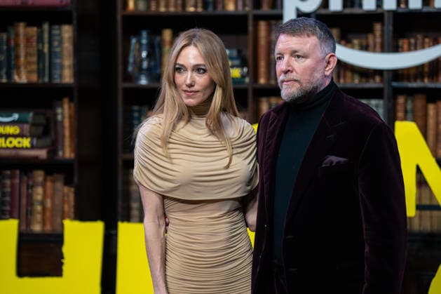 February 24, 2026, London, United Kingdom: Jaqui Ritchie and Guy Ritchie attend the Young Sherlock World Premiere at Queen Elizabeth Hall. London United Kingdom - ZUMAs197 20260224_aaa_s197_208 Copyright: xLounisxTiarx