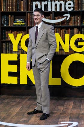 February 24, 2026, London, United Kingdom: Hero Fiennes Tiffin attends the Young Sherlock World Premiere at Queen Elizabeth Hall. London United Kingdom - ZUMAs197 20260224_aaa_s197_223 Copyright: xLounisxTiarx