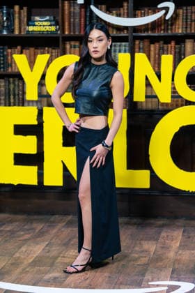 February 24, 2026, London, United Kingdom: Iris Li attends the Young Sherlock World Premiere at Queen Elizabeth Hall. London United Kingdom - ZUMAs197 20260224_aaa_s197_227 Copyright: xLounisxTiarx