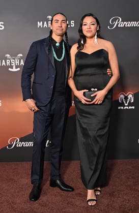 ˜Marshals™ Los Angeles Premiere Tatanka Means and Christine Means arriving to the Los Angeles premiere of CBS™s Marshals held at the Autry Museum of the American West on February 24, 2026 in Los Angeles, Ca. Los Angeles Autry Museum of the American Wes California USA Copyright: xLISAxOConnor xAFF-USA.COMx