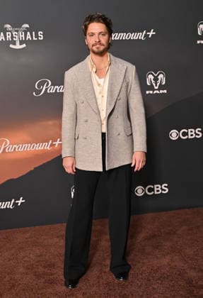 ˜Marshals™ Los Angeles Premiere Luke Grimes arriving to the Los Angeles premiere of CBS™s Marshals held at the Autry Museum of the American West on February 24, 2026 in Los Angeles, Ca. Los Angeles Autry Museum of the American Wes California USA Copyright: xLISAxOConnor xAFF-USA.COMx