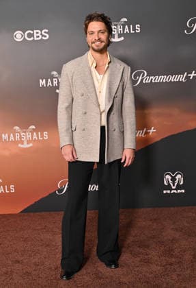 ˜Marshals™ Los Angeles Premiere Luke Grimes arriving to the Los Angeles premiere of CBS™s Marshals held at the Autry Museum of the American West on February 24, 2026 in Los Angeles, Ca. Los Angeles Autry Museum of the American Wes California USA Copyright: xLISAxOConnor xAFF-USA.COMx