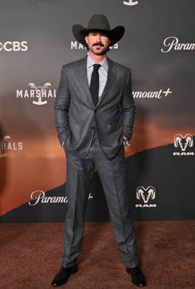 ˜Marshals™ Los Angeles Premiere Riley Green arriving to the Los Angeles premiere of CBS™s Marshals held at the Autry Museum of the American West on February 24, 2026 in Los Angeles, Ca. Los Angeles Autry Museum of the American Wes California USA Copyright: xLISAxOConnor xAFF-USA.COMx