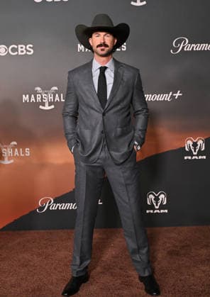 ˜Marshals™ Los Angeles Premiere Riley Green arriving to the Los Angeles premiere of CBS™s Marshals held at the Autry Museum of the American West on February 24, 2026 in Los Angeles, Ca. Los Angeles Autry Museum of the American Wes California USA Copyright: xLISAxOConnor xAFF-USA.COMx
