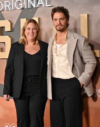 ˜Marshals™ Los Angeles Premiere Amy Reisenbach and Luke Grimes arriving to the Los Angeles premiere of CBS™s Marshals held at the Autry Museum of the American West on February 24, 2026 in Los Angeles, Ca. Los Angeles Autry Museum of the American Wes California USA Copyright: xLISAxOConnor xAFF-USA.COMx