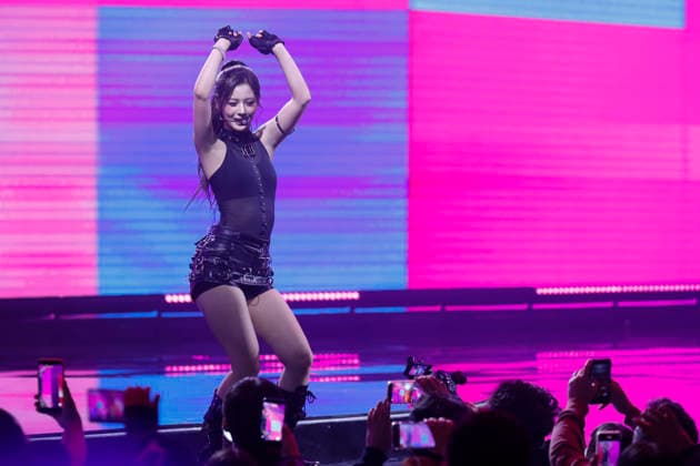 Vina del Mar, February 24, 2026 The group Nmixx performs at the Vina del Mar 2026 Festival during the third night of the event Sebastian Cisternas Aton Chile, Vina del Mar Chile Aton 1128231  Copyright: SEBASTIANxCISTERNAS xATONxCHILE