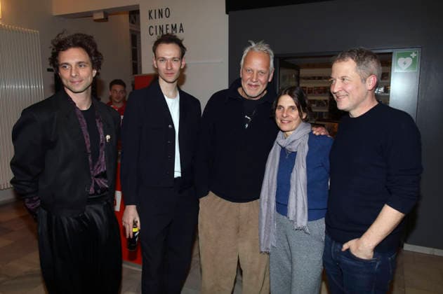 Andre Kaczmarczyk, Jakob Fliess, Frank Leo Schröder, Daria Moheb Zandi and Felix Karolus at the premiere of the television film Polizeiruf 110 Goldraub at the Filmmuseum Potsdam Potsdam, 24 02 2026 Foto:xAgenturxWehnertx xGränzdörferx xFuturexImagex polizeiruf_6203