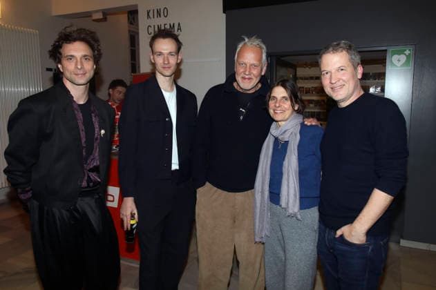 Andre Kaczmarczyk, Jakob Fliess, Frank Leo Schröder, Daria Moheb Zandi and Felix Karolus at the premiere of the television film Polizeiruf 110 Goldraub at the Filmmuseum Potsdam Potsdam, 24 02 2026 Foto:xAgenturxWehnertx xGränzdörferx xFuturexImagex polizeiruf_6204