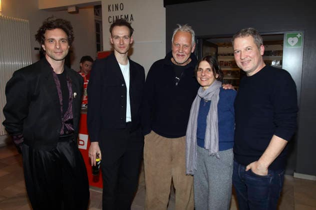Andre Kaczmarczyk, Jakob Fliess, Frank Leo Schröder, Daria Moheb Zandi and Felix Karolus at the premiere of the television film Polizeiruf 110 Goldraub at the Filmmuseum Potsdam Potsdam, 24 02 2026 Foto:xAgenturxWehnertx xGränzdörferx xFuturexImagex polizeiruf_6205