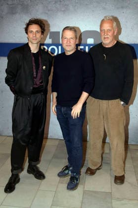 Andre Kaczmarczyk, Felix Karolus and Frank Leo Schröder at the premiere of the television film Polizeiruf 110 Goldraub at the Filmmuseum Potsdam Potsdam, 24 02 2026 Foto:xAgenturxWehnertx xGränzdörferx xFuturexImagex polizeiruf_6212