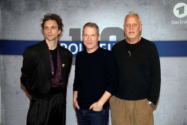 Andre Kaczmarczyk, Felix Karolus and Frank Leo Schröder at the premiere of the television film Polizeiruf 110 Goldraub at the Filmmuseum Potsdam Potsdam, 24 02 2026 Foto:xAgenturxWehnertx xGränzdörferx xFuturexImagex polizeiruf_6213