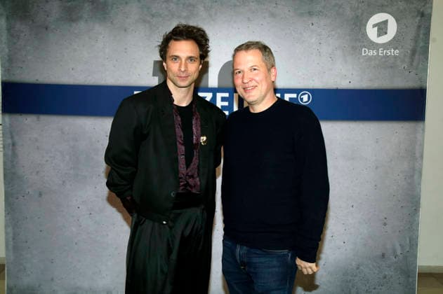 Andre Kaczmarczyk and Felix Karolus at the premiere of the television film Polizeiruf 110 Goldraub at the Filmmuseum Potsdam Potsdam, 24 02 2026 Foto:xAgenturxWehnertx xGränzdörferx xFuturexImagex polizeiruf_6214