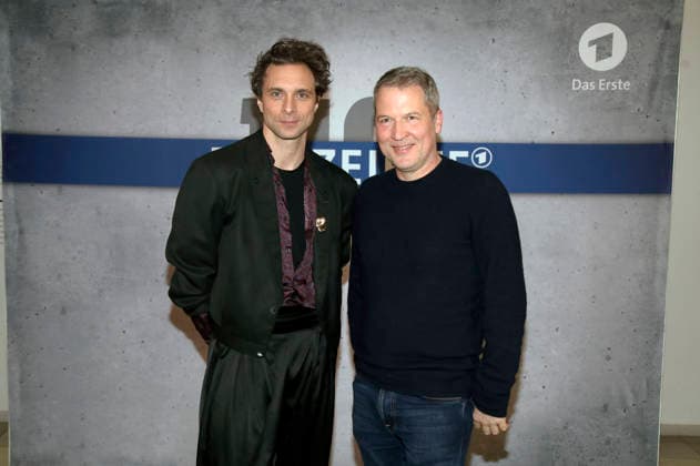 Andre Kaczmarczyk and Felix Karolus at the premiere of the television film Polizeiruf 110 Goldraub at the Filmmuseum Potsdam Potsdam, 24 02 2026 Foto:xAgenturxWehnertx xGränzdörferx xFuturexImagex polizeiruf_6215