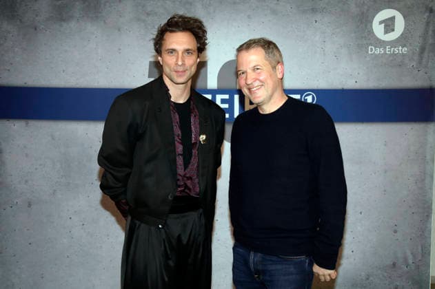 Andre Kaczmarczyk and Felix Karolus at the premiere of the television film Polizeiruf 110 Goldraub at the Filmmuseum Potsdam Potsdam, 24 02 2026 Foto:xAgenturxWehnertx xGränzdörferx xFuturexImagex polizeiruf_6216