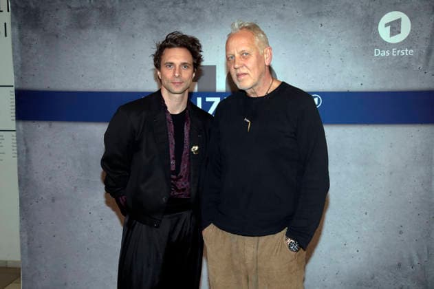 Andre Kaczmarczyk and Frank Leo Schröder at the premiere of the television film Polizeiruf 110 Goldraub at the Filmmuseum Potsdam Potsdam, 24 02 2026 Foto:xAgenturxWehnertx xGränzdörferx xFuturexImagex polizeiruf_6218